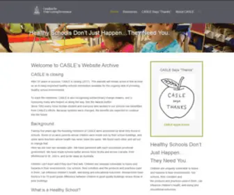 Casle.ca(Canadians for A Safe Learning Environment) Screenshot