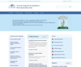 Casmb.ro(CASMB Portal CASMB Header Portal CASMB CASMB Portal footer) Screenshot