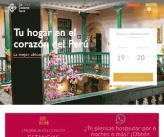 Casonarealcusco.com(Casona Real Cusco) Screenshot