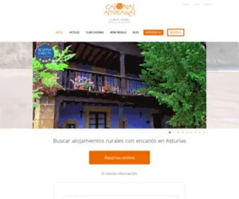 Casonasasturianas.com(Casonas Asturianas) Screenshot