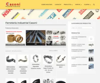 Casoni.com.ar(Ferretería Industrial Casoni) Screenshot