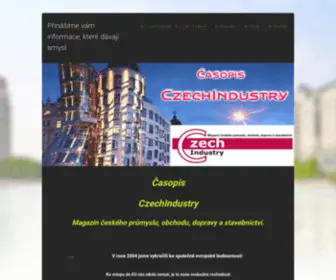 Casopisczechindustry.cz(Asopis czech industry) Screenshot