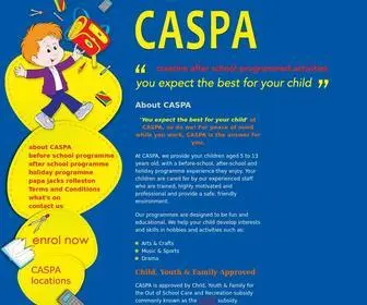 Caspa.org.nz(Caspa) Screenshot