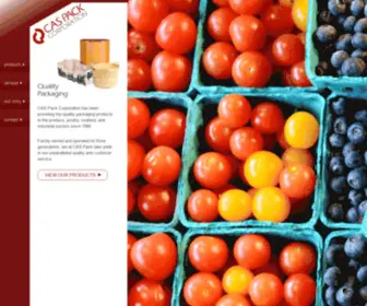 Caspack.com(CAS Pack Packaging Company) Screenshot