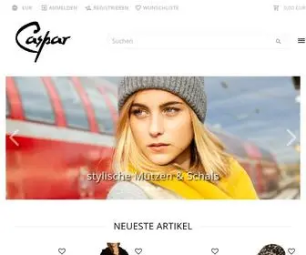 Caspar-Taschen.de(Mode und Ledertaschen) Screenshot
