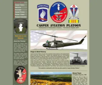 Casperplatoon.com(Casper Aviation Platoon) Screenshot