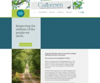 Caspersentherapycenter.com(Caspersen Therapy & Training Center) Screenshot