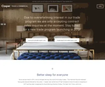 Caspertradeprogram.com(Casper Trade & Contracts) Screenshot