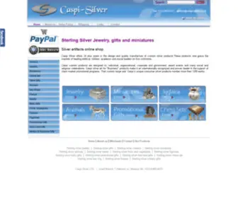 Caspi-Silver.com(אלקטרופורמינג) Screenshot