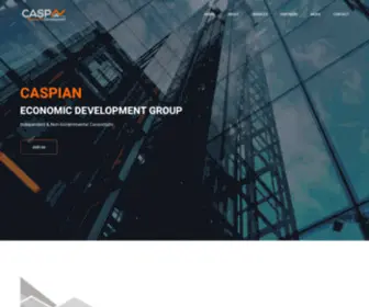 Caspian-Group.org(The Caspian Economic Development Group) Screenshot