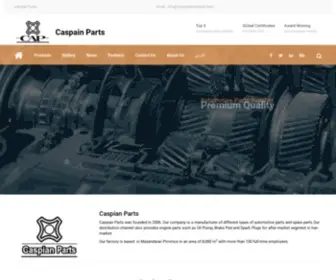 Caspianautoparts.com(Caspain Parts) Screenshot