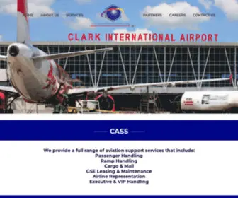 Cass.com.ph(Clark Airport Support Services Corp) Screenshot