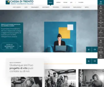 Cassaditrento.it(Cassaditrento) Screenshot