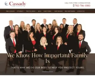 Cassadylawoffices.com(Las Vegas Estate Planning Attorney) Screenshot