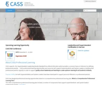 Cassalberta.ca(CASS Alberta) Screenshot