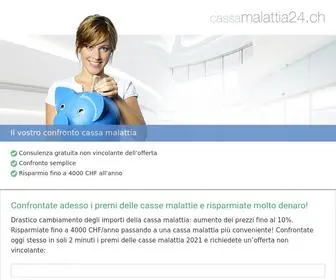 Cassamalattia24.ch(Confronto cassa malattia 2021) Screenshot