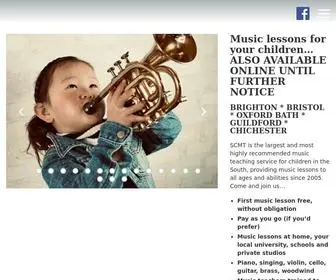 Cassam.co.uk(The largest and most highly recommended music teaching service for children in Brighton and Hove) Screenshot