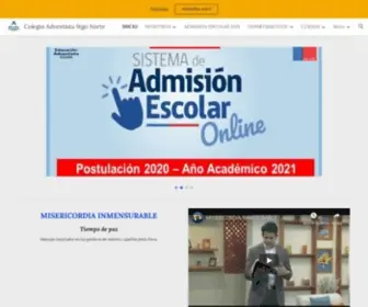 Cassan.cl(Colegio Adventista Stgo Norte) Screenshot