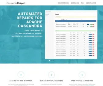 Cassandra-Reaper.io(Easy Repair Management for Apache Cassandra) Screenshot