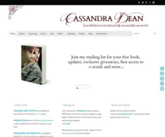 Cassandradean.com(Cassandra Dean) Screenshot