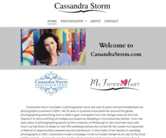 Cassandrastorm.com(Cassandrastorm) Screenshot