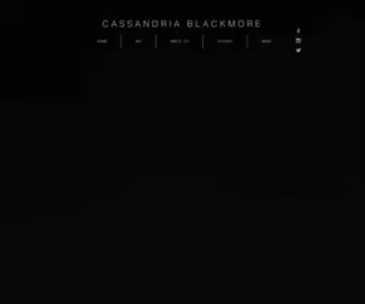 Cassandriablackmore.com(Cassandria Blackmore) Screenshot