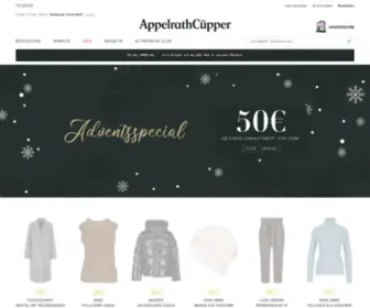 Cassani.de(Die Welt der Damenmode bei AppelrathCüpper ❤ In der Filiale vor Ort oder im Online) Screenshot