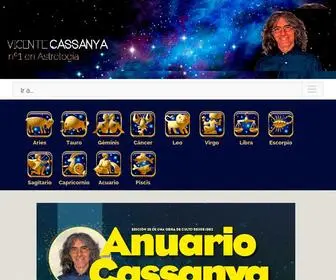 Cassanya.com(Astrología) Screenshot