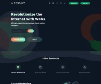 Cassava.network(Africa's Leading Decentralized Content & NFTs Ecosystem) Screenshot