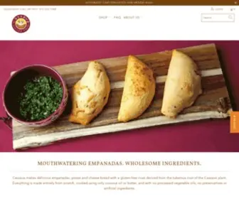 Cassavachicago.com(Mouthwatering empanadas) Screenshot