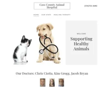 Casscountyanimalhospital.net(Cass County Animal Hospital) Screenshot