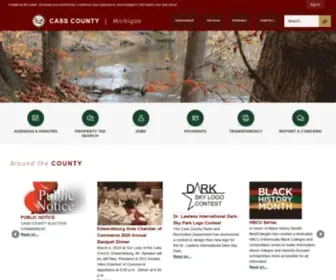 Casscountymi.org(Cass County) Screenshot