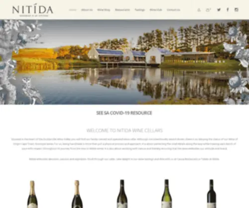 Cassiarestaurant.co.za(Nitida Wine Farm) Screenshot