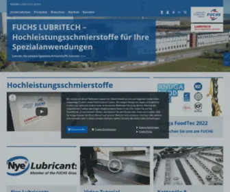 Cassida-Lubricants.com(Schmierstoffe & Spezialschmierstoffe) Screenshot