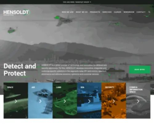 Cassidian-Optronics.com(Sensor Solutions &vert) Screenshot
