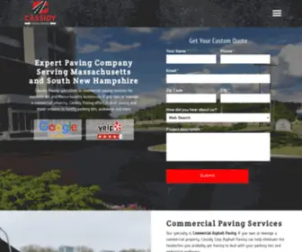 Cassidypaving.com(Cassidy Paving) Screenshot