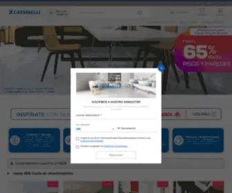 Cassinelli.com(Estamos contigo en cada cambio) Screenshot