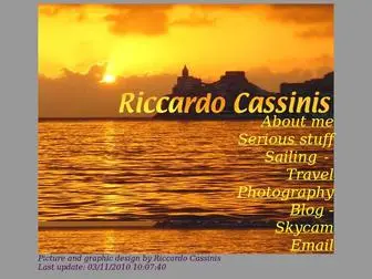 Cassinis.it(Riccardo Cassinis') Screenshot