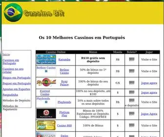 Cassinobr.com Screenshot