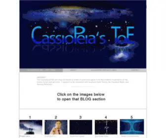 Cassiopeiaproject.com(Quantized Space Blog) Screenshot