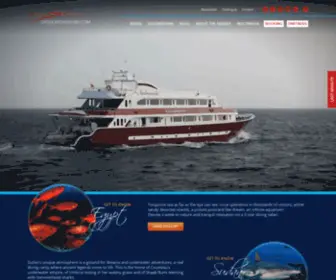 Cassiopeiasafari.com(Take a luxury liveaboard with us and explore the most interesting dive sites of the Red Sea) Screenshot