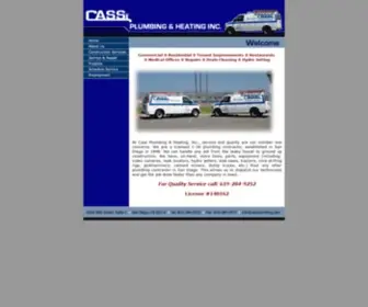 Cassplumbing.com(Cass Plumbling & Heating Inc) Screenshot