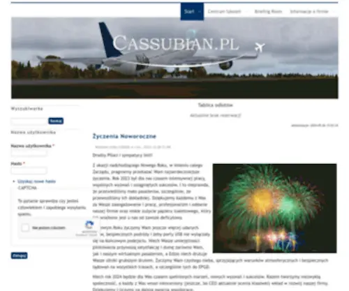 Cassubian.pl(Cassubian Virtual Airlines) Screenshot