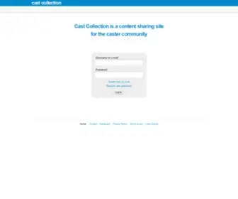 Cast-Collection.com(Cast Collection) Screenshot