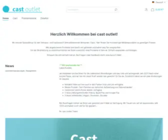 Cast-Outlet.com(Cast outlet) Screenshot