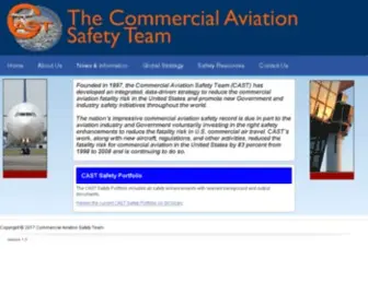 Cast-Safety.org(Commercial Aviation Safety Team) Screenshot