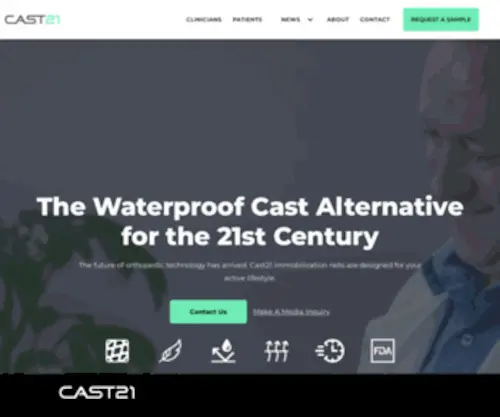 Cast21.com(Cast21 Home) Screenshot