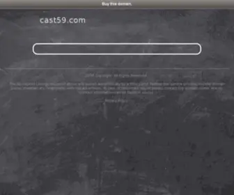 Cast59.com(Cast 59) Screenshot