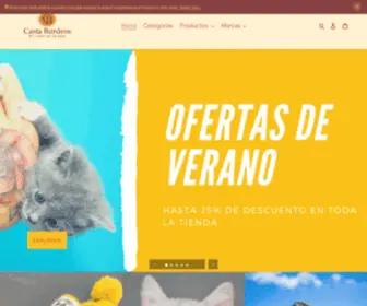 Castaburdeos.com.mx(Tienda Accesorios para Mascota) Screenshot