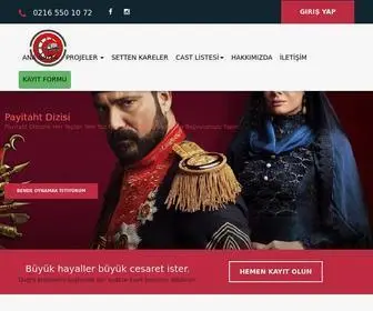 Castajansyapim.com(Dizi Sinema Reklam Ajans) Screenshot